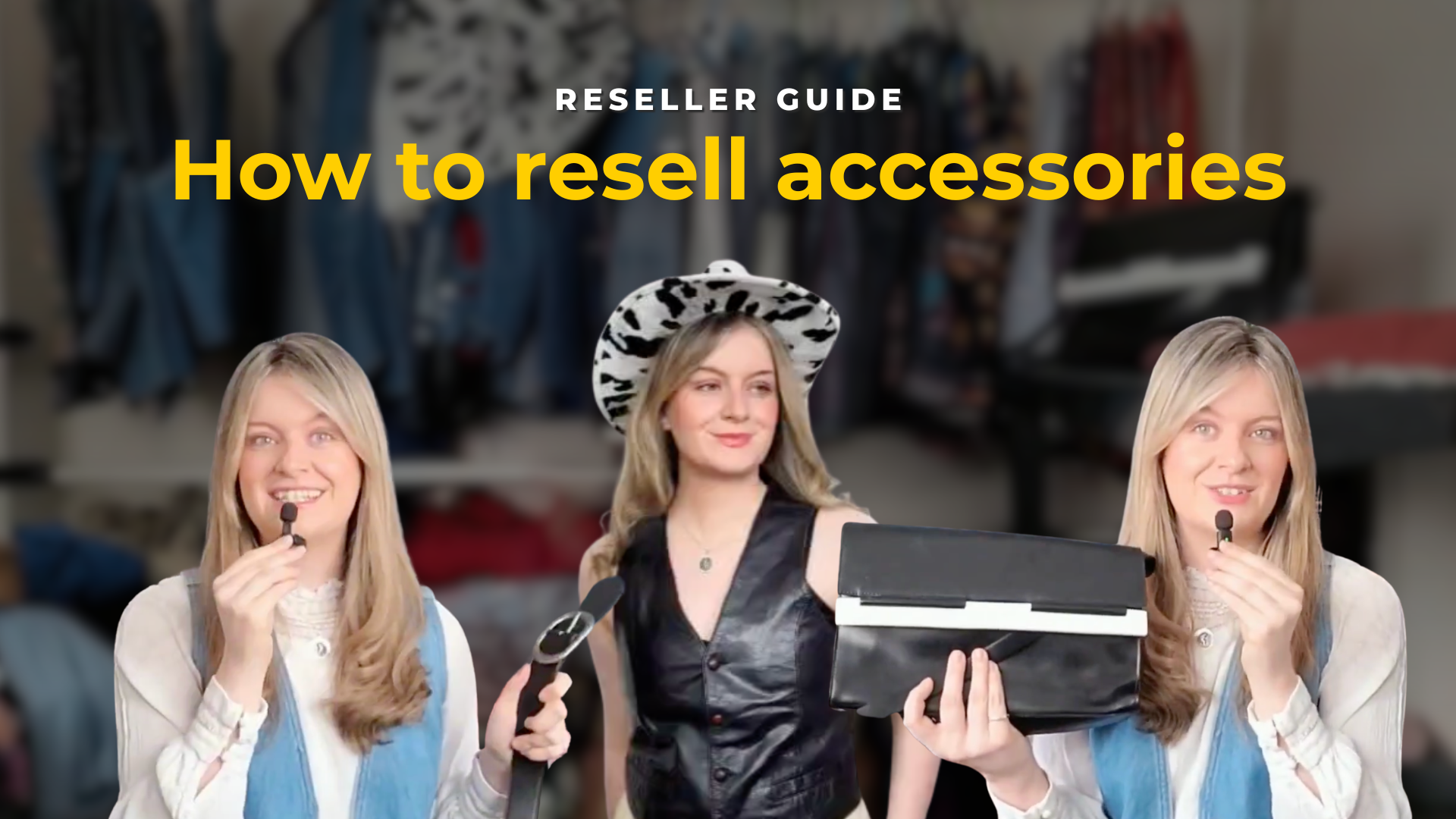 How to source and sell vintage accessories for profit