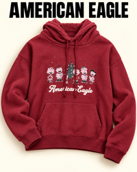 nwt american eagle women's hoodie - peanuts print ..