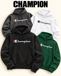 nwt champion men's hoodie - script logo