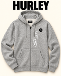 nwt hurley men's zip hoodie
