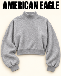 nwt american eagle women's mock neck sweatshirt - ..
