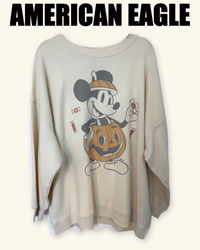 nwt american eagle women's crew sweatshirt - micke..