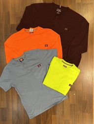 av-12222 wrangler workswear l/s s/s t-shirts