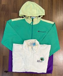 av-12275 vintage branded winbreaker jackets