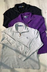 av-11645 ralph lauren 1/4 zipper