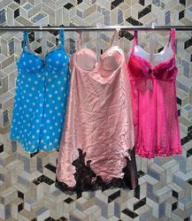 avg-03520 aquatisches Thema Y2K-Stil Babydoll
