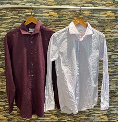 av-12435 calvin klein button up shirt