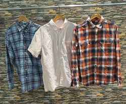 avg-03590 american eagle button up shirts