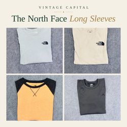 the north face long sleeve t-shirts