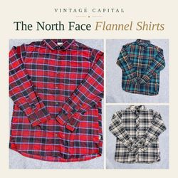 the north face flannel shirts