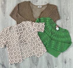 avg-03536 blouse au crochet style Y2K