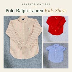 polo ralph lauren kids shirts