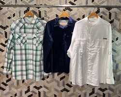 av-12618 columbia button up shirt