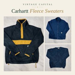 carhartt fleece sweaters
