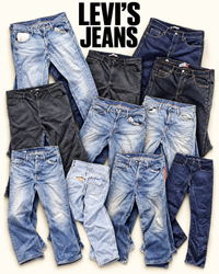 levis mix codes and 501