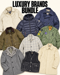 luxury brands burberry, ysl, barbour, pendleton, s..