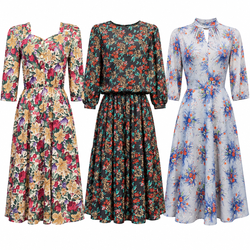 floral printed dresses
