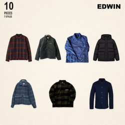 NWT deadstock edwin - mixed menswear × 10