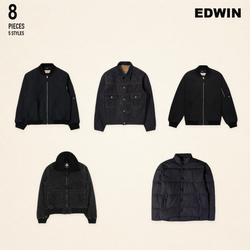 NWT deadstock edwin - mixed menswear × 8
