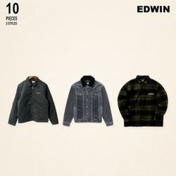 NWT deadstock edwin - mixed menswear × 10