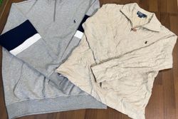 av-10717 ralph lauren 1/4 zippers
