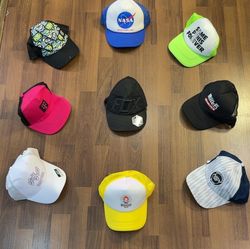 av-10873 unbranded half mesh caps