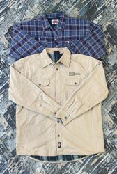 av-11175 dickies heavy button-up shirts