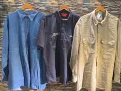 av-11436 dickies button up shirt