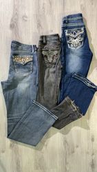 avg-03301 y2k style bootcut jeans