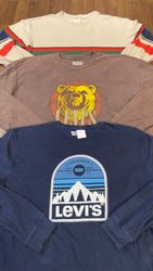 av-10496 levi's t-shirt l/s