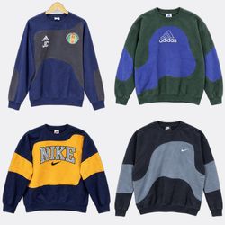 Upcycled mix brand Sweatshirts