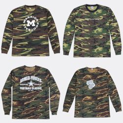 Camo Printed T-Shirts