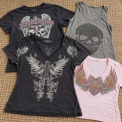 BAG15V1215 Harley-Davidson Affliction Magliette St..