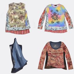 Printed Blouses and Tops