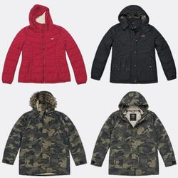 Hollister All Weather Hooded Parkas