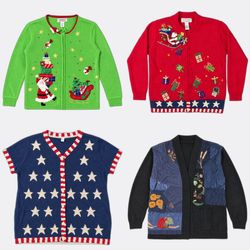Vintage Christmas & Cottagecore Sweater Bundle | 1..