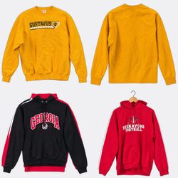 1259 Vintage College and Sports Hoodies Sweatshirt..