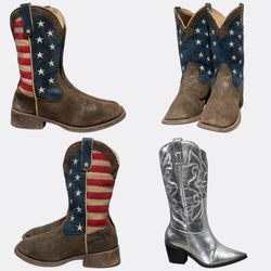 Op Vintage 406 Ragzine China Cowboy Boots