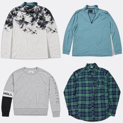 Hollister Abercrombie & Fitch Long Sleeve Tops