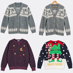 1141 Novelty Christmas Knitwear Sweaters and Cardi..