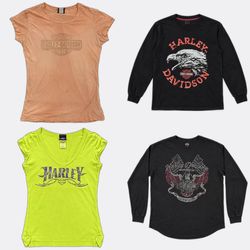 CR13102 Vintage Harley Baby Tees