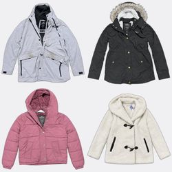 Hollister Abercrombie & Fitch Winter Jackets