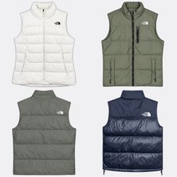Les gilets en duvet The North Face