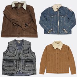 Denim Jackets and Corduroy Jackets