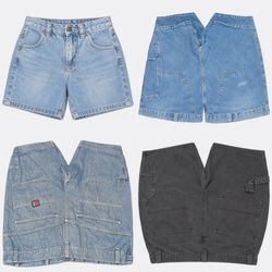 Vintage Wrangler Riggs Baggy Jorts Bundle - 6 Pcs ..