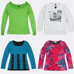 Printed and Long Sleeve T-Shirts
