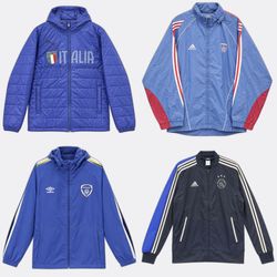 Adidas Nike Football Club Windbreakers