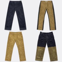 Straight Leg Corduroy Trousers(HS-48)