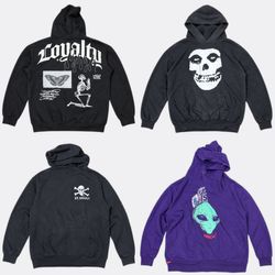 No Fear Scorpion Bay Hoodies (Skull Hoodies)