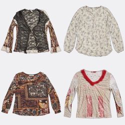Printed Blouses and Camisoles Lot